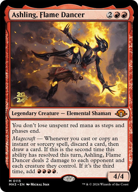 Image for Ashling, Flame Dancer (115) (Prerelease Cards) - Magic: The Gathering