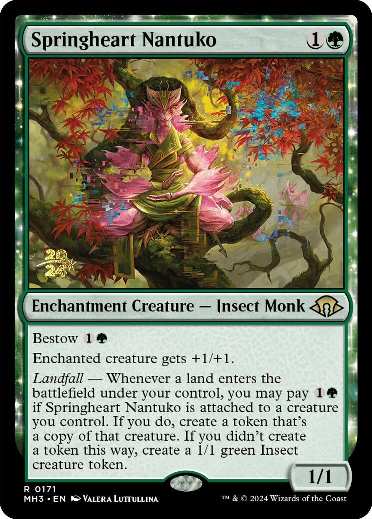 Image for Springheart Nantuko (171) (Prerelease Cards) - Magic: The Gathering
