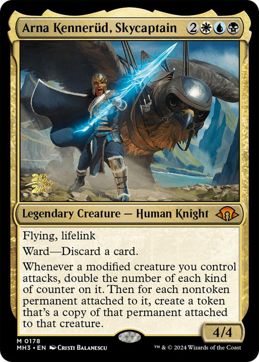 Image for Arna Kennerud, Skycaptain (178) (Prerelease Cards) - Magic: The Gathering