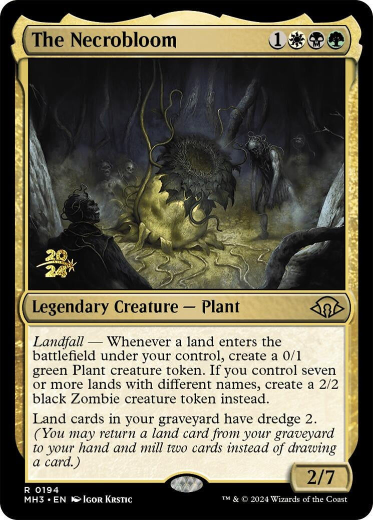 Image for The Necrobloom (194) (Prerelease Cards) - Magic: The Gathering