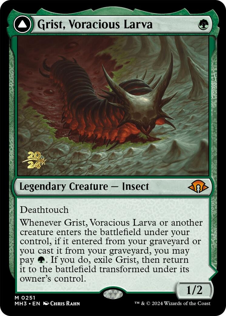 Image for Grist, Voracious Larva (251) (Prerelease Cards) - Magic: The Gathering