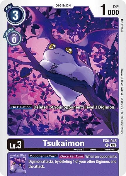 Image for Tsukaimon (EX6-045 C) (Infernal Ascension) - Digimon Card Game