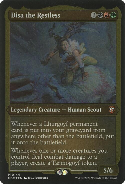 Image for Disa the Restless (Display Commander) - Thick Stock (144) (Commander: Modern Horizons 3) - Magic: The Gathering