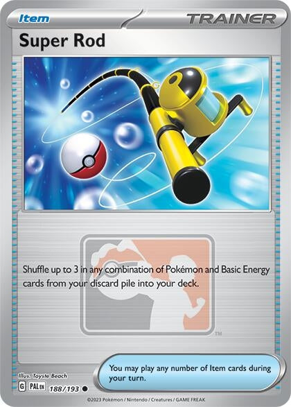 Image for Super Rod (188/193) (League & Championship Cards) - Pokemon