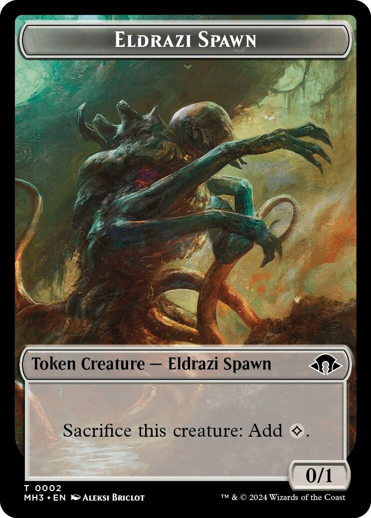 Image for Eldrazi Spawn // Spirit (0028) Double-Sided Token (2 // 28) (Modern Horizons 3) - Magic: The Gathering