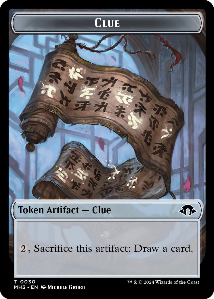 Image for Clue Token (30) (Modern Horizons 3) - Magic: The Gathering
