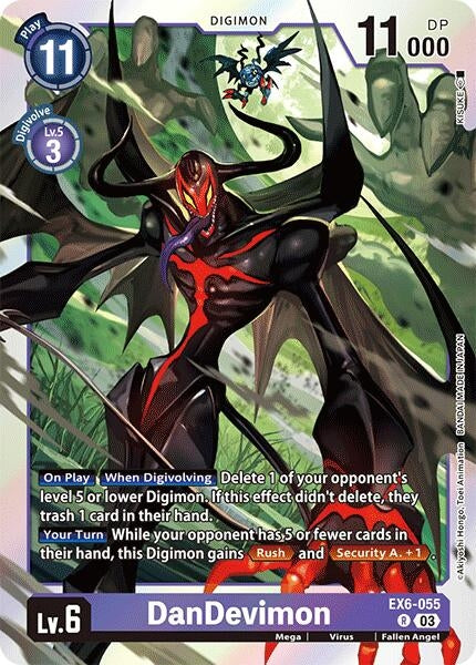 Image for DanDevimon (EX6-055 R) (Infernal Ascension) - Digimon Card Game