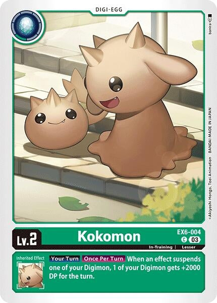 Image for Kokomon (EX6-004 C) (Infernal Ascension) - Digimon Card Game