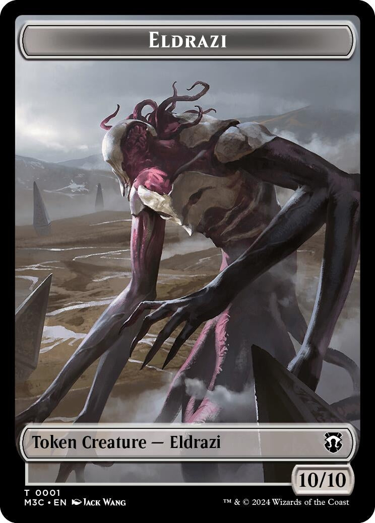 Image for Eldrazi (Ripple Foil) // Spirit Double-Sided Token (1 // 5) (Commander: Modern Horizons 3) - Magic: The Gathering