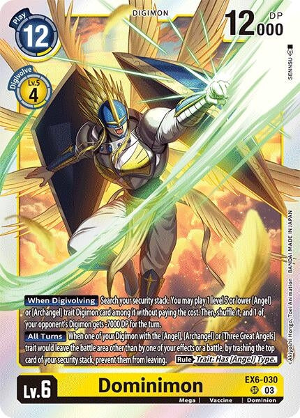 Image for Dominimon (EX6-030 SR) (Infernal Ascension) - Digimon Card Game