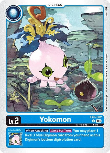 Image for Yokomon (EX6-002 C) (Infernal Ascension) - Digimon Card Game