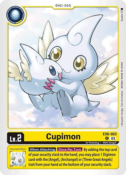 Image for Cupimon (EX6-003 U) (Infernal Ascension) - Digimon Card Game