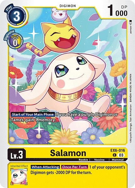 Image for Salamon (EX6-016 C) (Infernal Ascension) - Digimon Card Game
