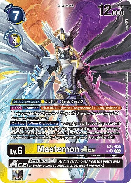 Image for Mastemon ACE (Alternate Art) (EX6-029 SR) (Infernal Ascension) - Digimon Card Game