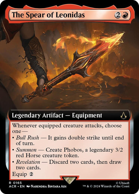 Image for The Spear of Leonidas (Extended Art) (165) (Universes Beyond: Assassin's Creed) - Magic: The Gathering