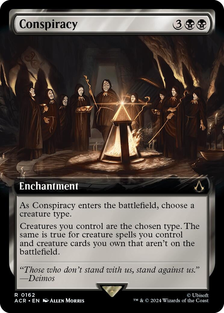 Image for Conspiracy (Extended Art) (162) (Universes Beyond: Assassin's Creed) - Magic: The Gathering