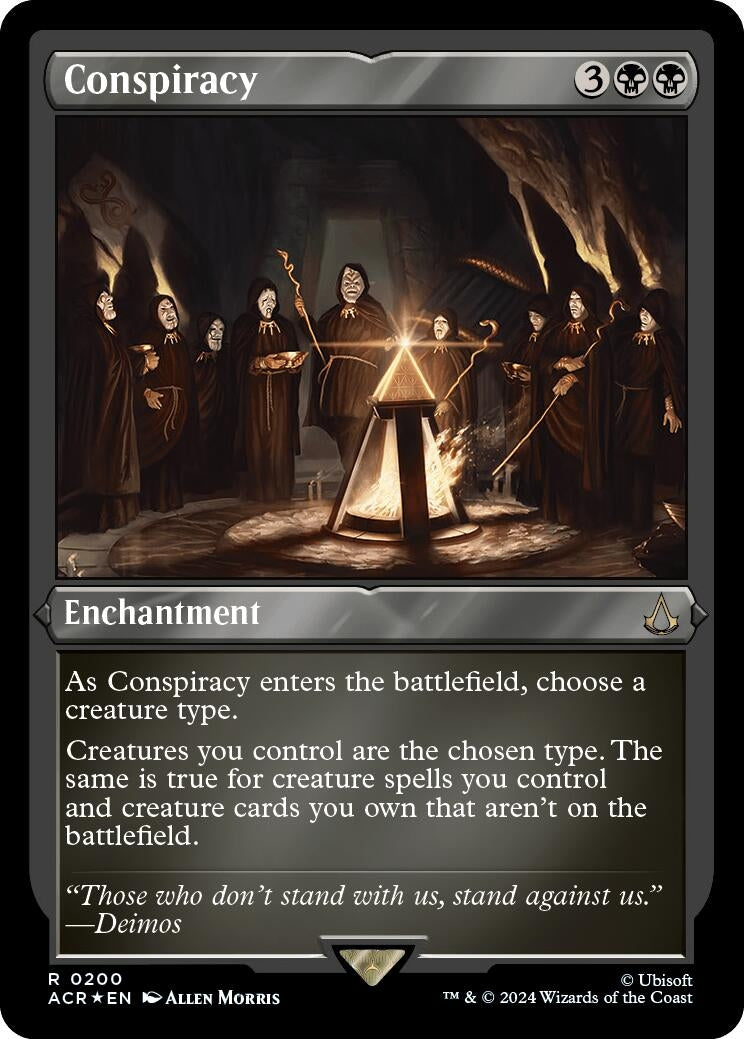 Image for Conspiracy (Foil Etched) (200) (Universes Beyond: Assassin's Creed) - Magic: The Gathering