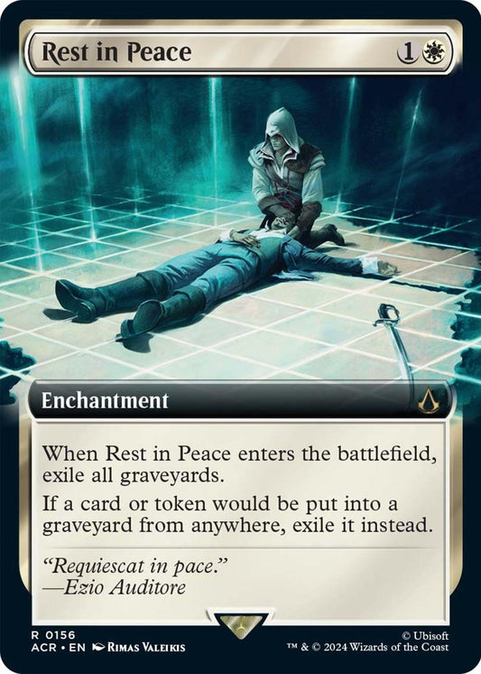 Image for Rest in Peace (Extended Art) (156) (Universes Beyond: Assassin's Creed) - Magic: The Gathering