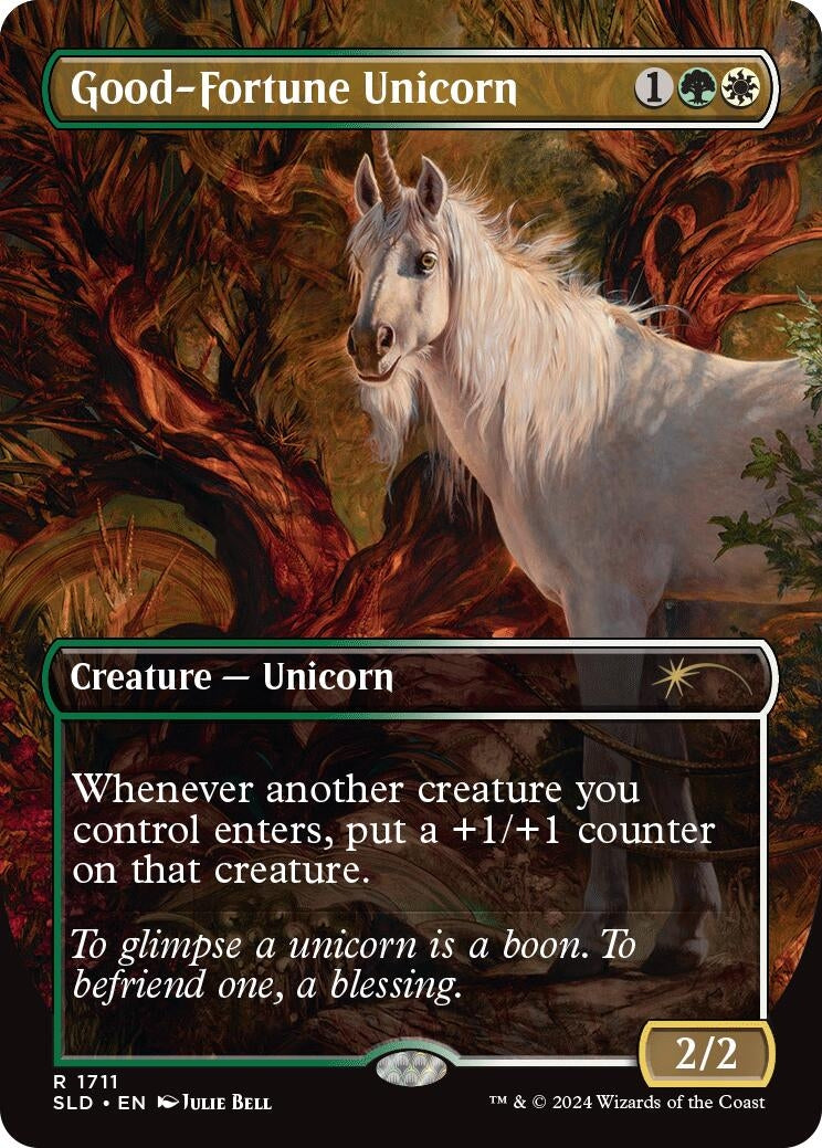 Image for Good-Fortune Unicorn (1711) (Secret Lair Drop Series) - Magic: The Gathering
