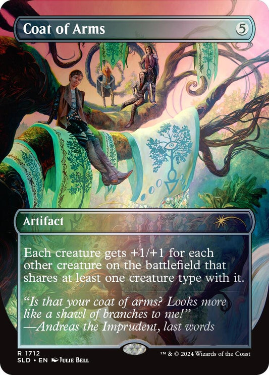 Image for Coat of Arms (Rainbow Foil) (1712) (Secret Lair Drop Series) - Magic: The Gathering
