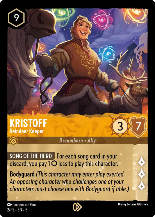 Image for Kristoff - Reindeer Keeper (2) (Disney Lorcana Promo Cards) - Disney Lorcana