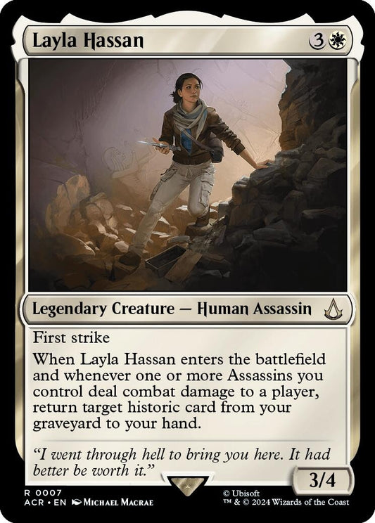 Image for Layla Hassan (7) (Universes Beyond: Assassin's Creed) - Magic: The Gathering