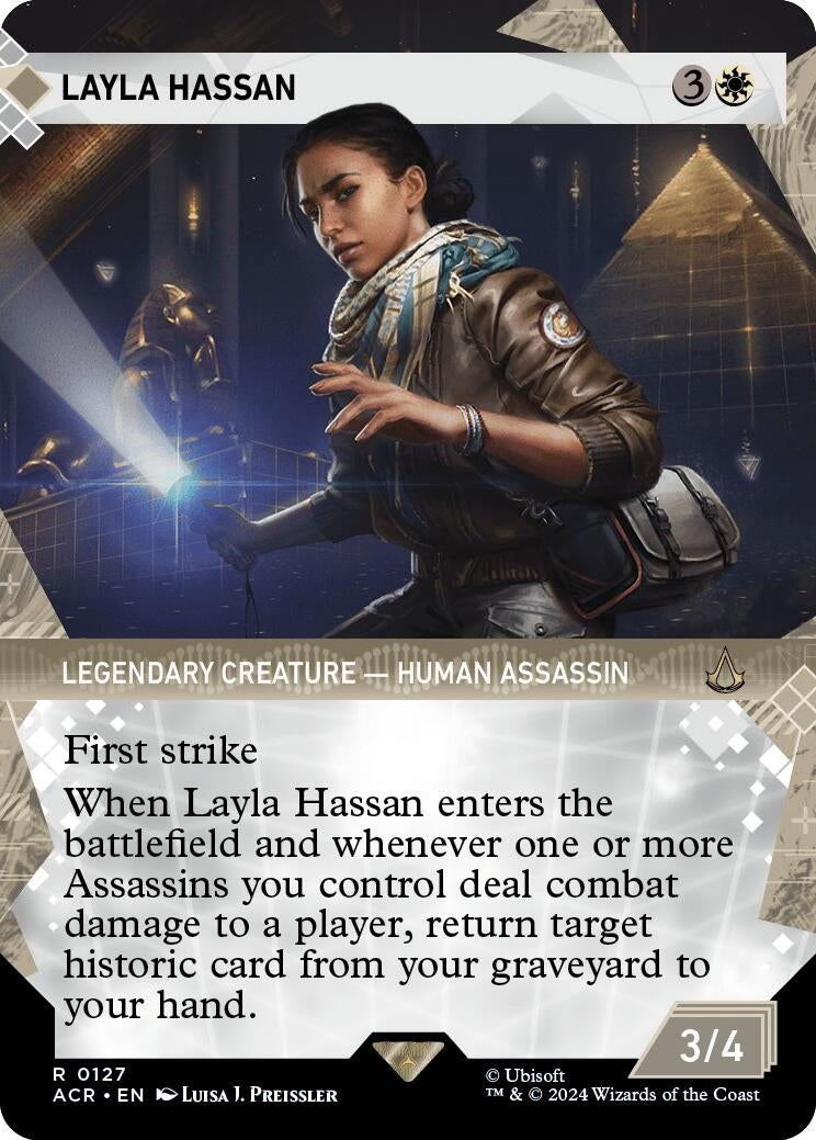 Image for Layla Hassan (Showcase) (127) (Universes Beyond: Assassin's Creed) - Magic: The Gathering