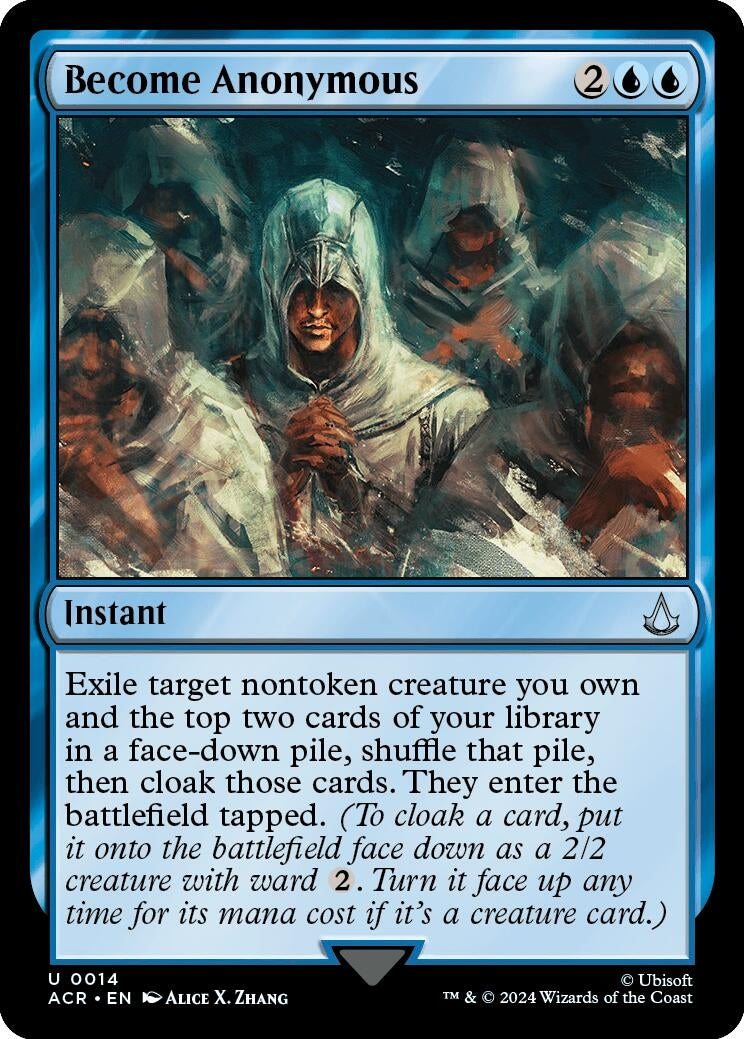 Image for Become Anonymous (14) (Universes Beyond: Assassin's Creed) - Magic: The Gathering