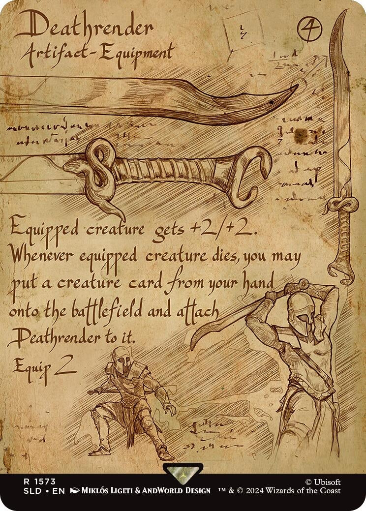 Image for Deathrender (1573) (Secret Lair Drop Series) - Magic: The Gathering