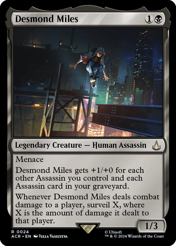 Image for Desmond Miles (24) (Universes Beyond: Assassin's Creed) - Magic: The Gathering