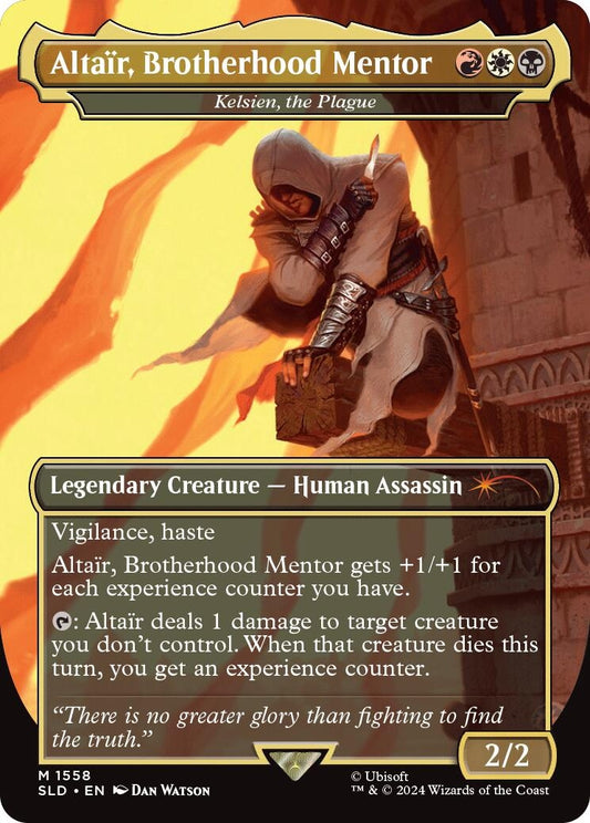 Image for Altair, Brotherhood Mentor - Kelsien, the Plague (1558) (Secret Lair Drop Series) - Magic: The Gathering
