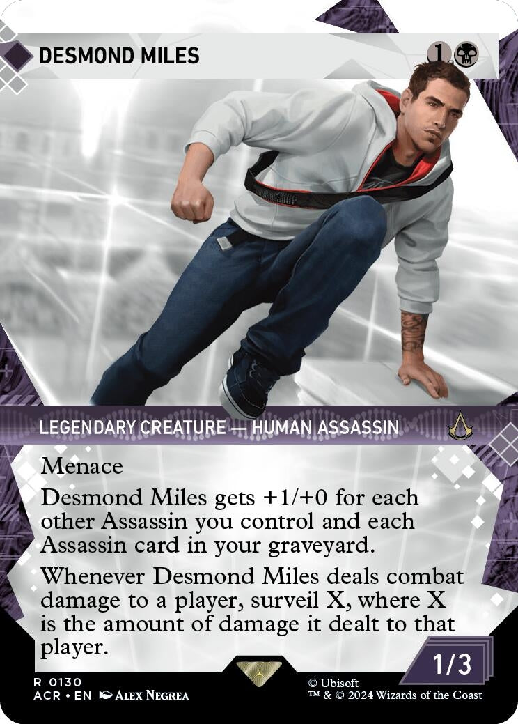 Image for Desmond Miles (Showcase) (130) (Universes Beyond: Assassin's Creed) - Magic: The Gathering