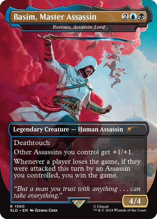 Image for Basim, Master Assassin - Ramses, Assassin Lord (1560) (Secret Lair Drop Series) - Magic: The Gathering