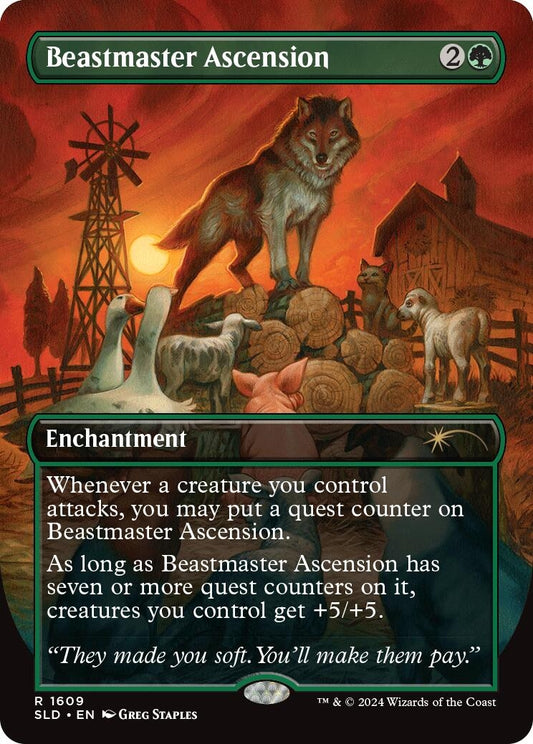 Image for Beastmaster Ascension (1609) (Secret Lair Drop Series) - Magic: The Gathering