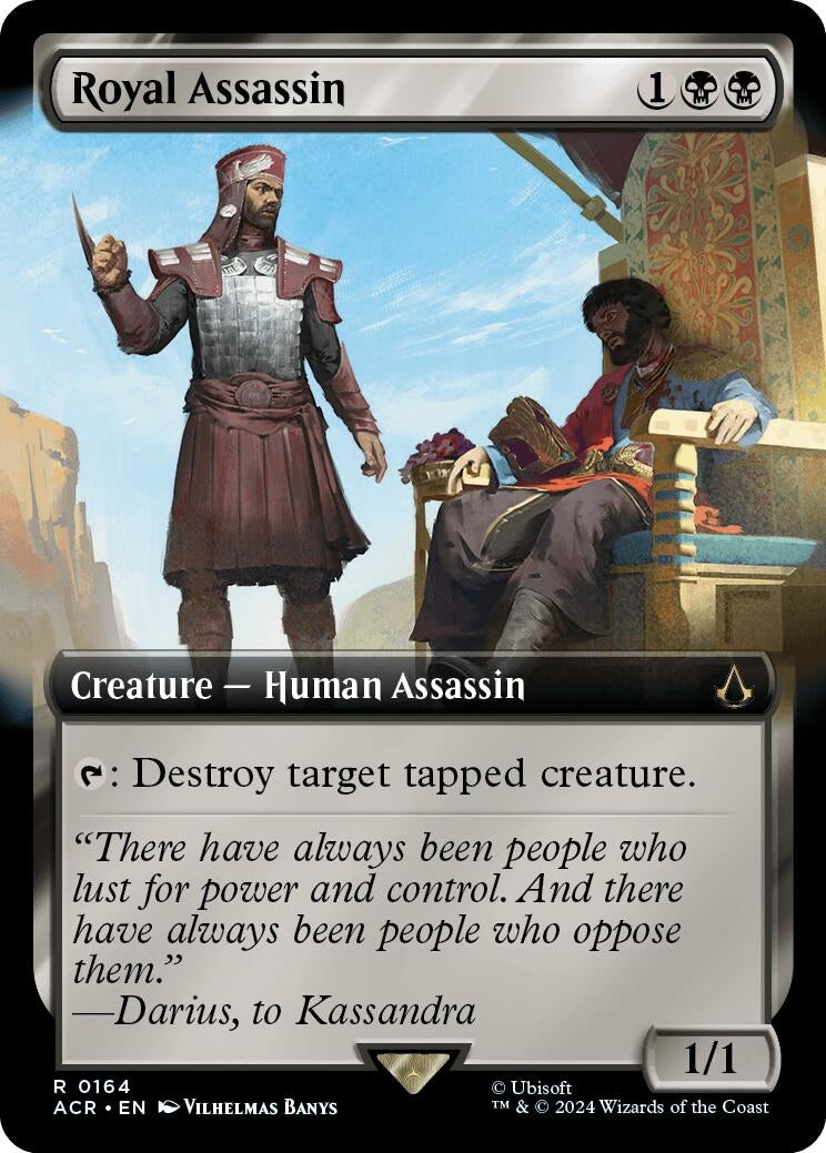Image for Royal Assassin (Extended Art) (164) (Universes Beyond: Assassin's Creed) - Magic: The Gathering