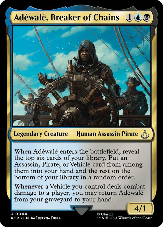 Image for Adewale, Breaker of Chains (44) (Universes Beyond: Assassin's Creed) - Magic: The Gathering