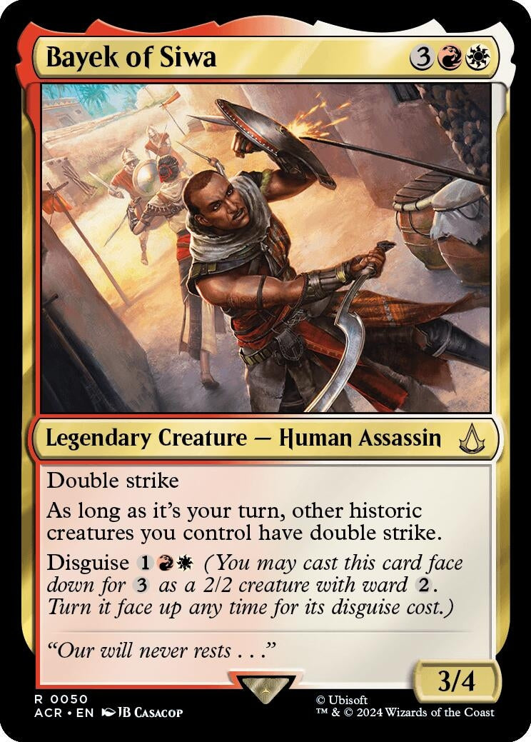 Image for Bayek of Siwa (50) (Universes Beyond: Assassin's Creed) - Magic: The Gathering
