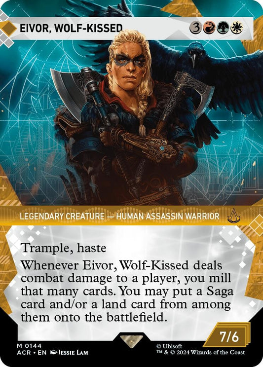 Image for Eivor, Wolf-Kissed (Showcase) (144) (Universes Beyond: Assassin's Creed) - Magic: The Gathering