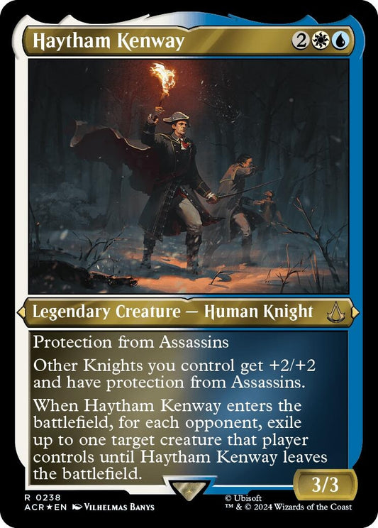 Image for Haytham Kenway (Foil Etched) (238) (Universes Beyond: Assassin's Creed) - Magic: The Gathering
