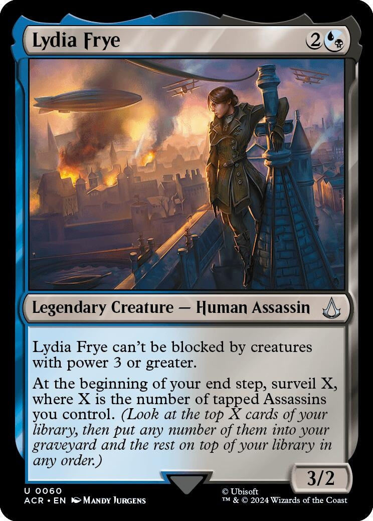 Image for Lydia Frye (60) (Universes Beyond: Assassin's Creed) - Magic: The Gathering