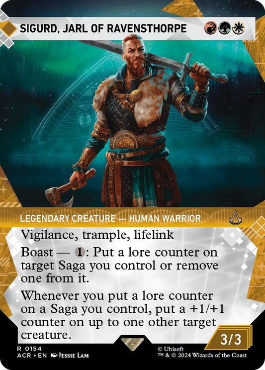 Image for Sigurd, Jarl of Ravensthorpe (Showcase) (154) (Universes Beyond: Assassin's Creed) - Magic: The Gathering