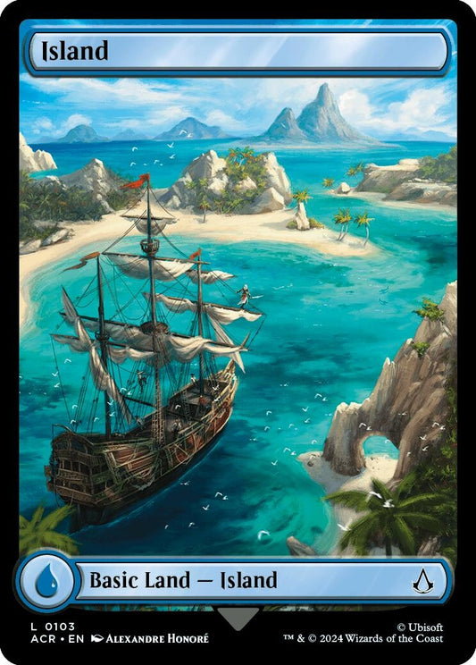 Image for Island (0103) (103) (Universes Beyond: Assassin's Creed) - Magic: The Gathering