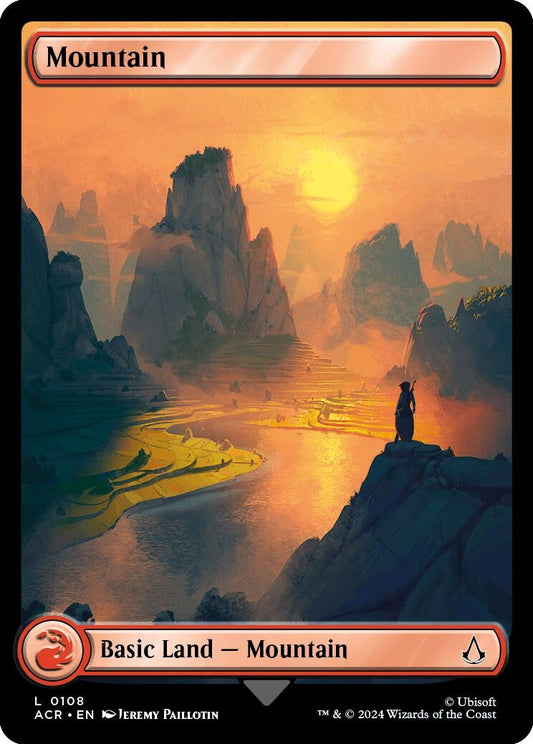 Image for Mountain (0108) (108) (Universes Beyond: Assassin's Creed) - Magic: The Gathering