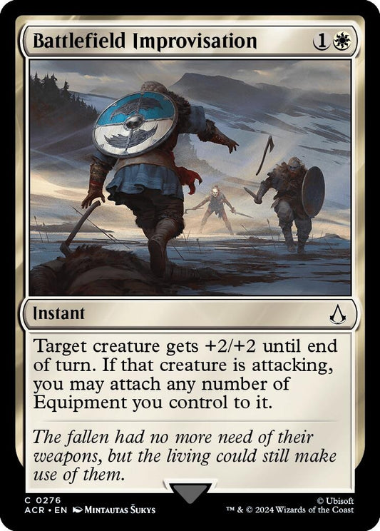 Image for Battlefield Improvisation (276) (Universes Beyond: Assassin's Creed) - Magic: The Gathering