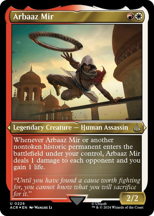 Image for Arbaaz Mir (Foil Etched) (226) (Universes Beyond: Assassin's Creed) - Magic: The Gathering