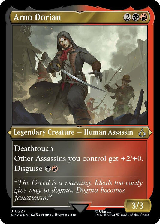 Image for Arno Dorian (Foil Etched) (227) (Universes Beyond: Assassin's Creed) - Magic: The Gathering