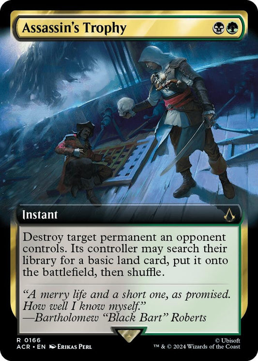 Image for Assassin's Trophy (Extended Art) (166) (Universes Beyond: Assassin's Creed) - Magic: The Gathering