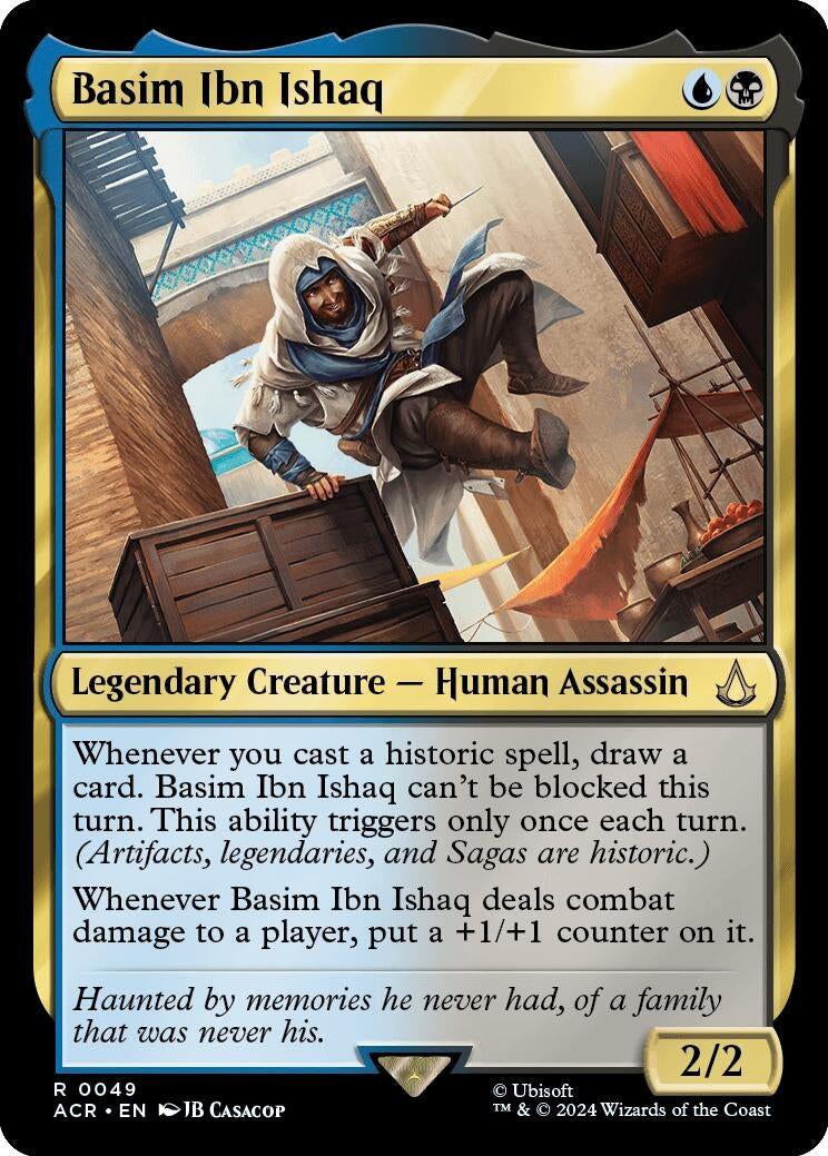 Image for Basim Ibn Ishaq (49) (Universes Beyond: Assassin's Creed) - Magic: The Gathering