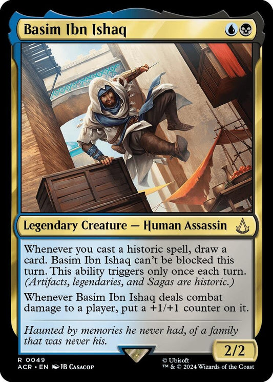 Image for Basim Ibn Ishaq (49) (Universes Beyond: Assassin's Creed) - Magic: The Gathering