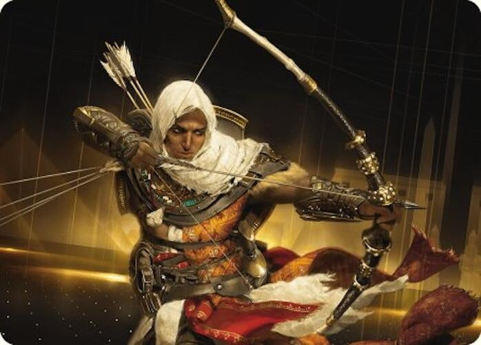 Image for Bayek of Siwa Art Card (16) (Art Series: Universes Beyond: Assassin's Creed) - Magic: The Gathering